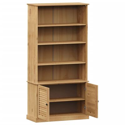 vidaXL Biblioteczka VIGO, 85x35x170 cm, lite drewno sosnowe