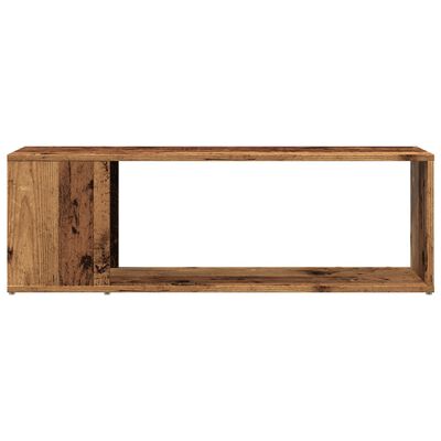 vidaXL Szafka pod TV, stare drewno, 100x24x32 cm