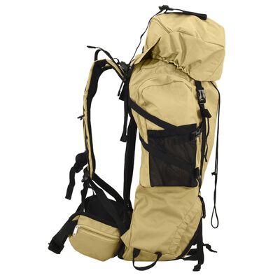 vidaXL Plecak turystyczny, khaki, 60 L, tkanina Oxford