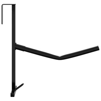 vidaXL Wieszak na siodło z haczykiem na ogłowie i jednym ramieniem