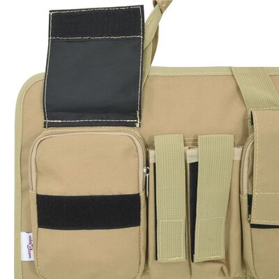 vidaXL Torba na pistolet, khaki, 40x24x10 cm, tkanina Oxford