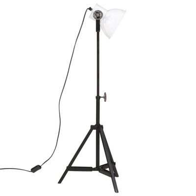 vidaXL Lampa stołowa, 25 W, biała, 35x35x65/95 cm, E27