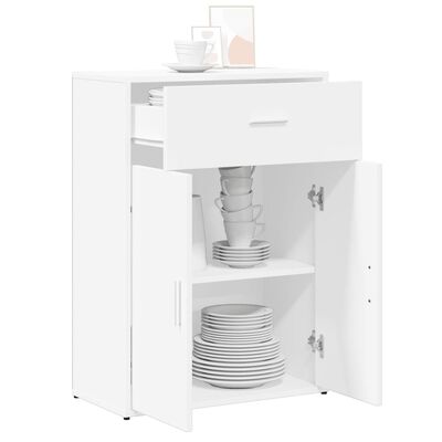 vidaXL Szafka, biała, 60x30x84 cm, materiał drewnopochodny