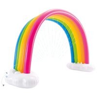 Intex Zraszacz w formie tęczy Rainbow Cloud, kolorowy, 300x109x180 cm