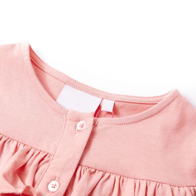 Koszulka dziecięca, w kolorze średniego różu, 92