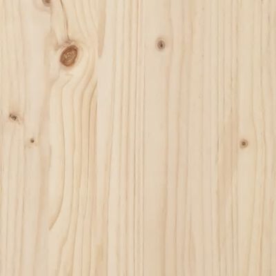 vidaXL Donice ogrodowe, 2 szt., 60x60x60 cm, lite drewno sosnowe