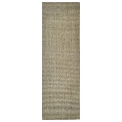 vidaXL Sizalowy dywanik do drapania, kolor taupe, 80x250 cm