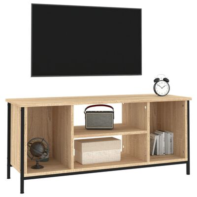 vidaXL Szafka pod TV, dąb sonoma, 102x35x45 cm materiał drewnopochodny