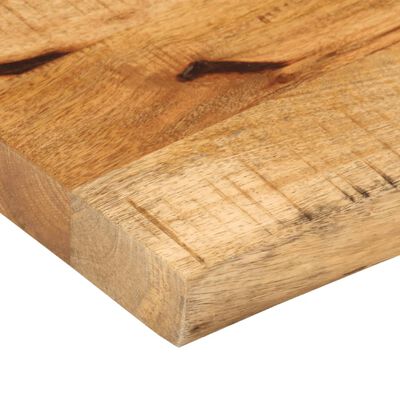 vidaXL Blat stołu, 80x40x2,5cm, naturalna krawędź, surowe drewno mango