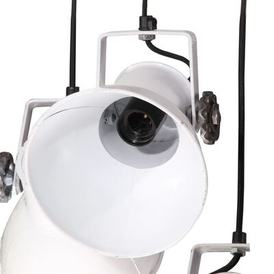 vidaXL Lampa wisząca, 25 W, biała, 30x30x100 cm, E27