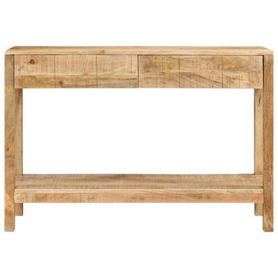 vidaXL Stolik konsolowy z 2 szufladami, 110x35x75 cm, drewno mango