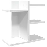 vidaXL Organizer na biurko, biały, 42x21,5x42 cm