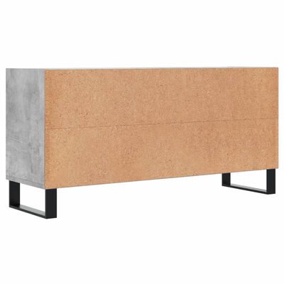 vidaXL Szafka pod TV, szarość betonu, 103,5x30x50 cm