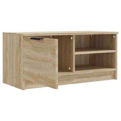 vidaXL Szafki pod TV, 2 szt., dąb sonoma, 80x35x36,5 cm