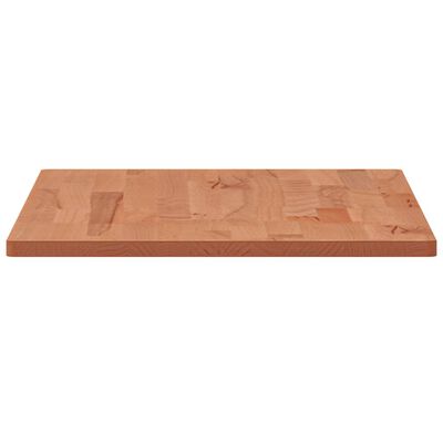 vidaXL Blat do stołu, 100x50x1,5 cm, prostokątny, lite drewno bukowe