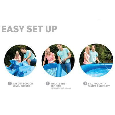 Intex Basen Easy Set, 244x61 cm, PVC