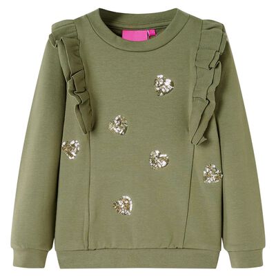 Bluza dziecięca, khaki, 104