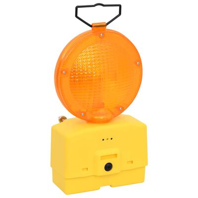 vidaXL Lampy sygnalizacyjne, 10 szt., z bateriami, 18x8x37 cm