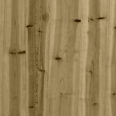 vidaXL Podnóżek ogrodowy, 70x70x30 cm, impregnowane drewno sosnowe