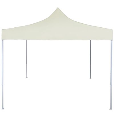 vidaXL Profesjonalny, składany namiot imprezowy, 2x2 m, stal, kremowy