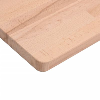 vidaXL Blat do stolika, 40x40x1,5 cm, kwadratowy, lite drewno bukowe
