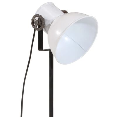 vidaXL Lampa stołowa, 25 W, biała, 35x35x65/95 cm, E27