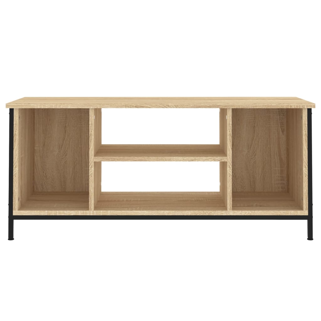 vidaXL Szafka pod TV, dąb sonoma, 102x35x45 cm materiał drewnopochodny