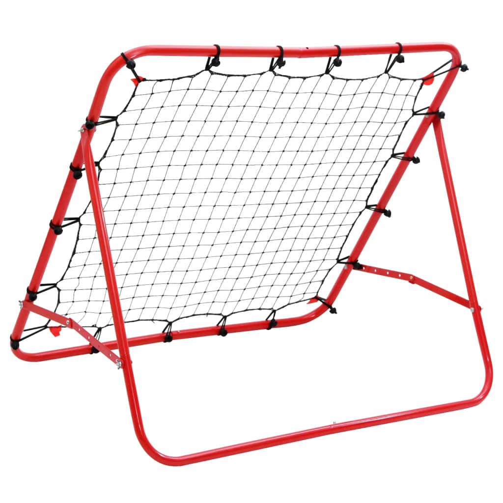 vidaXL Bramka piłkarska treningowa/rebounder, 100 x 100 cm