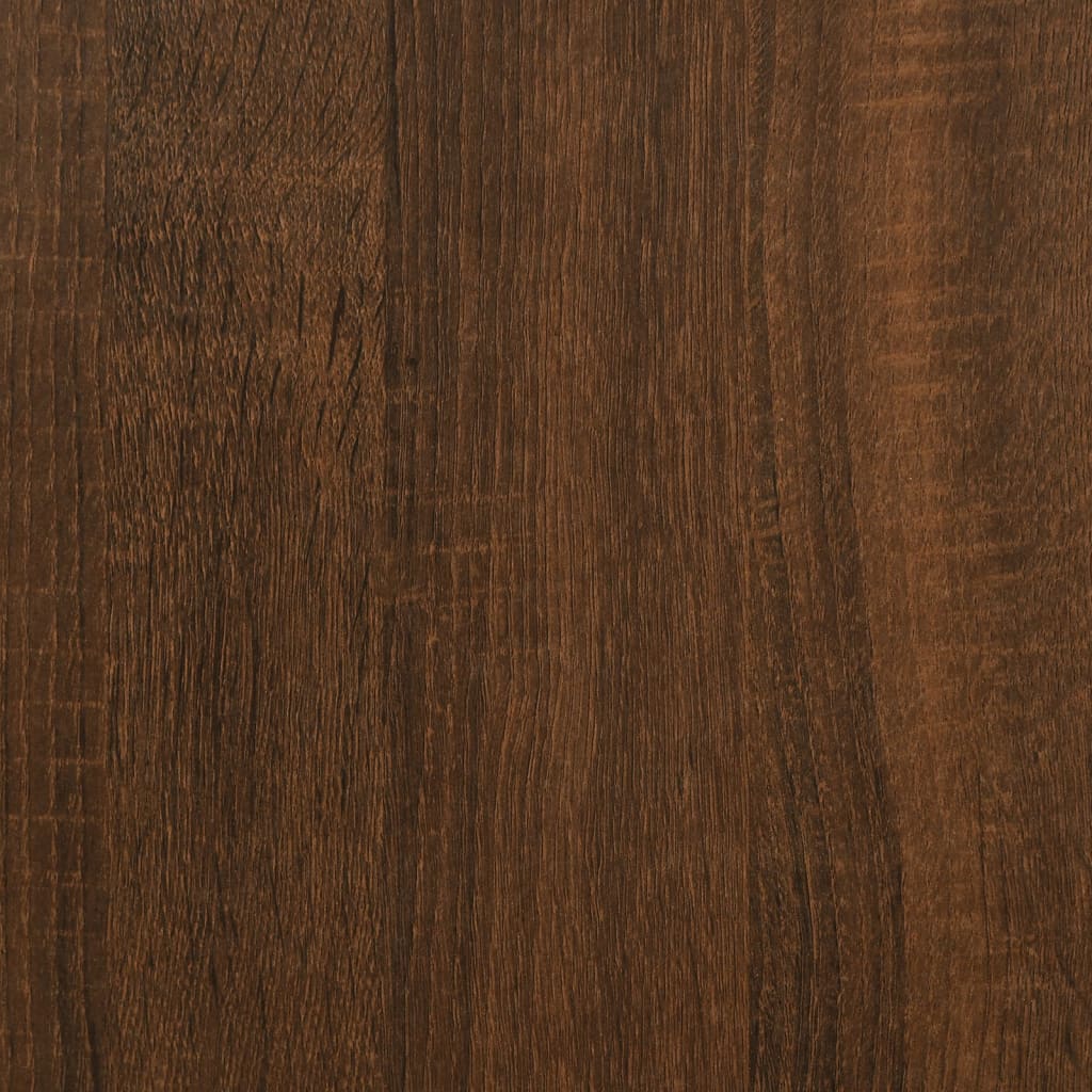 vidaXL Szafka boczna, brązowy dąb, 60x30x50 cm