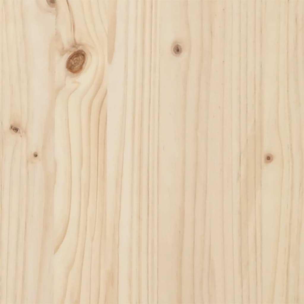 vidaXL Wezgłowie do łóżka, 150 cm, lite drewno sosnowe