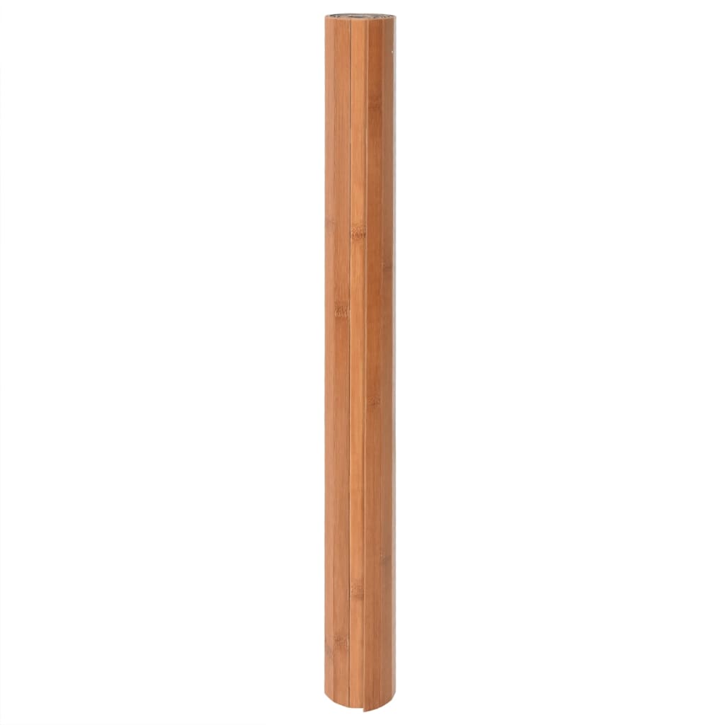 vidaXL Dywan prostokątny, naturalny, 80x500 cm, bambusowy