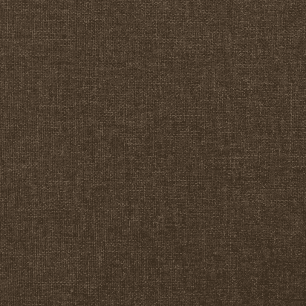 vidaXL Łóżko kontynentalne z materacem, brązowe, 100x200 cm, tkanina
