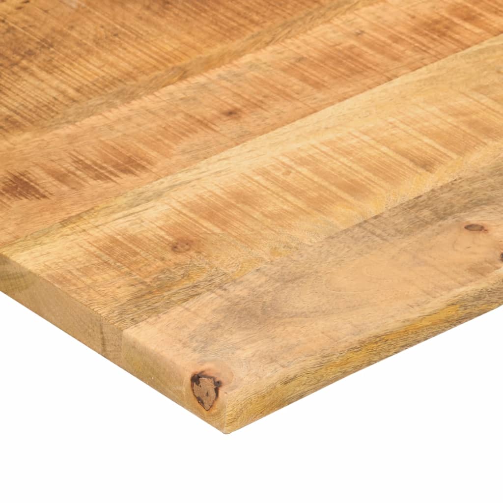 vidaXL Blat biurka, z wycięciem, 90x60x2,5 cm, surowe drewno mango