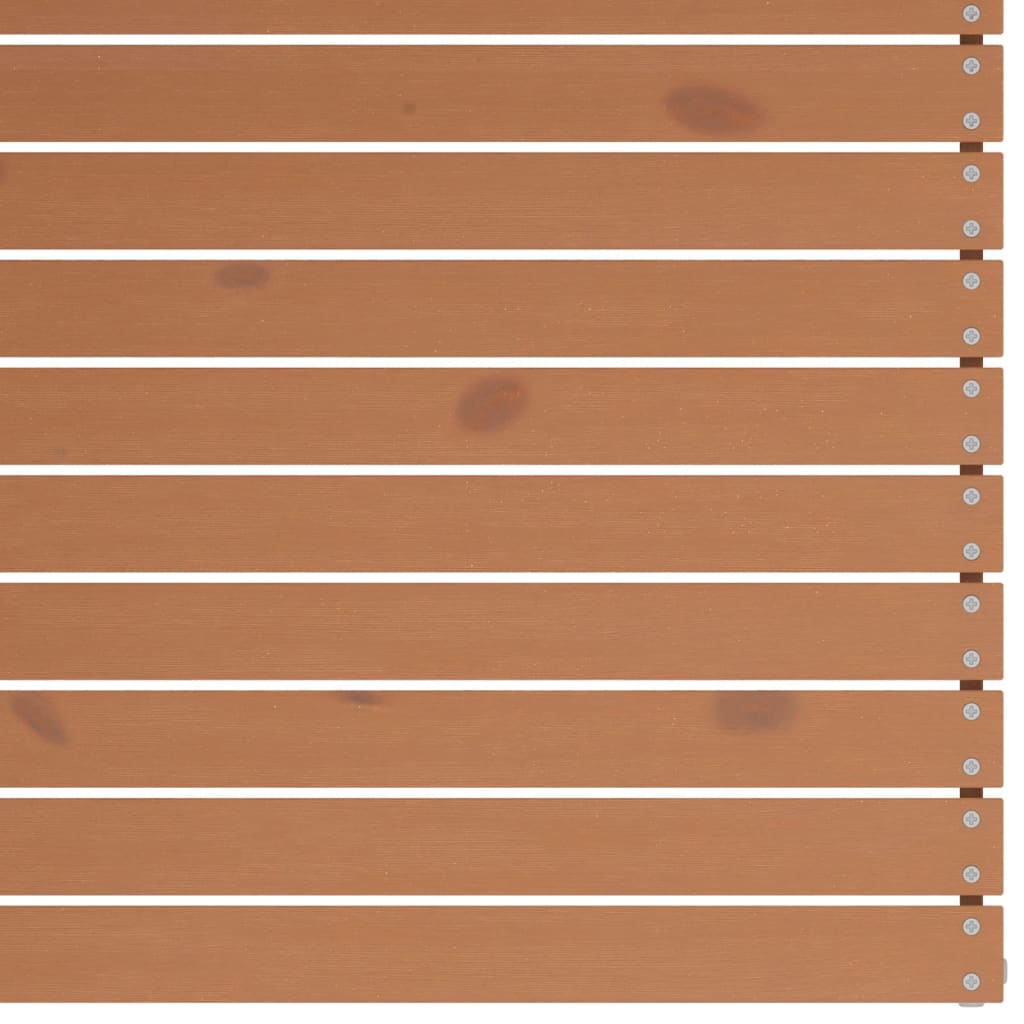 vidaXL 8-cz. zestaw wypoczynkowy do ogrodu, miodowy brąz, sosnowy