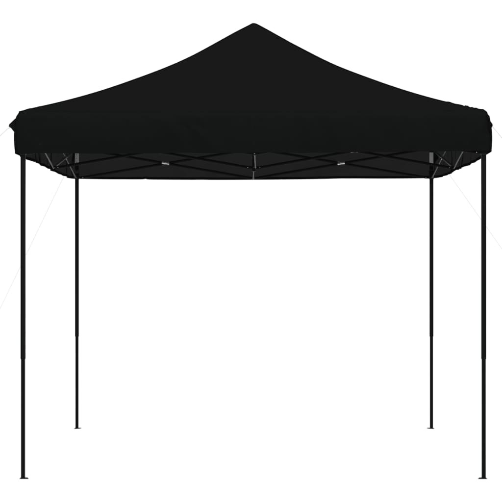 vidaXL Składany namiot imprezowy typu pop-up, czarny, 292x292x315 cm