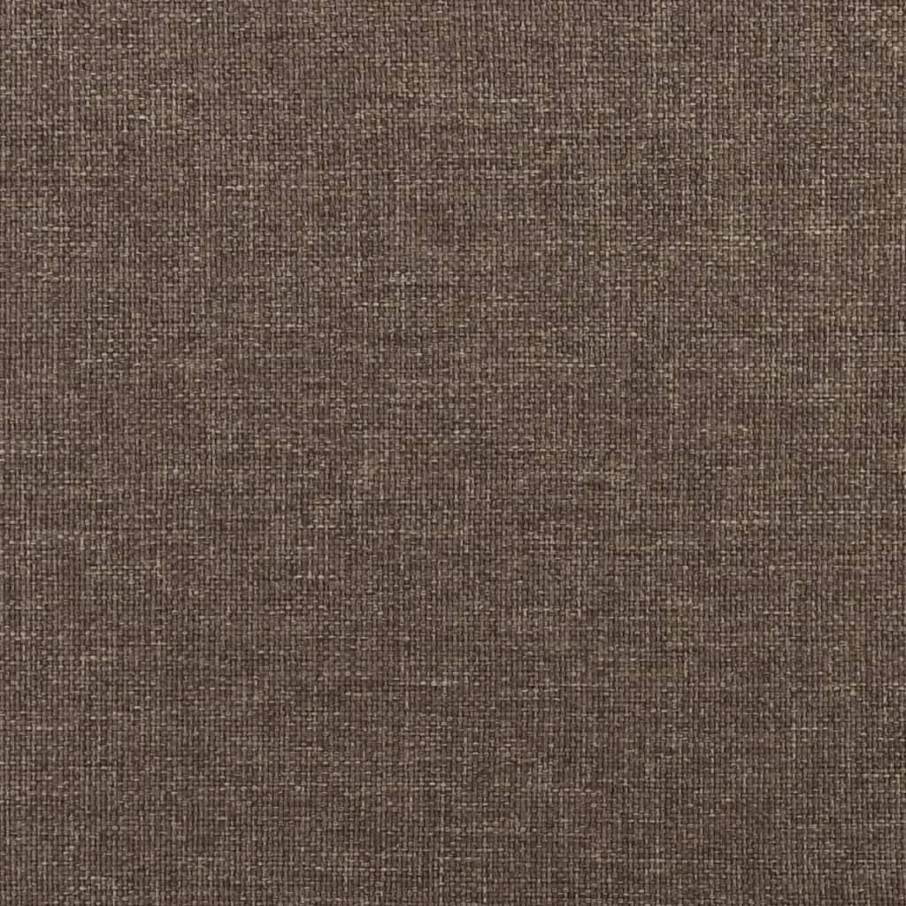 vidaXL Podnóżek, kolor taupe, 45x29,5x35 cm, tapicerowany tkaniną