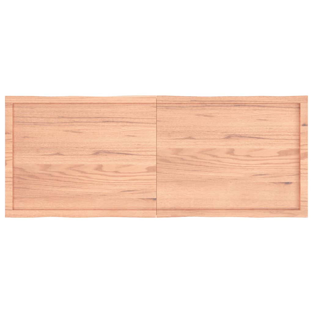 vidaXL Blat, jasnobrązowy 160x60x(2-6) cm drewno z naturalną krawędzią