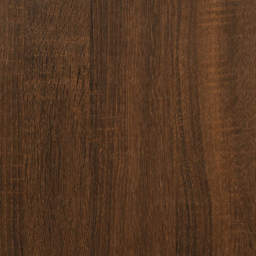 vidaXL Ławka ze schowkiem, brązowy dąb, 62x42x46 cm