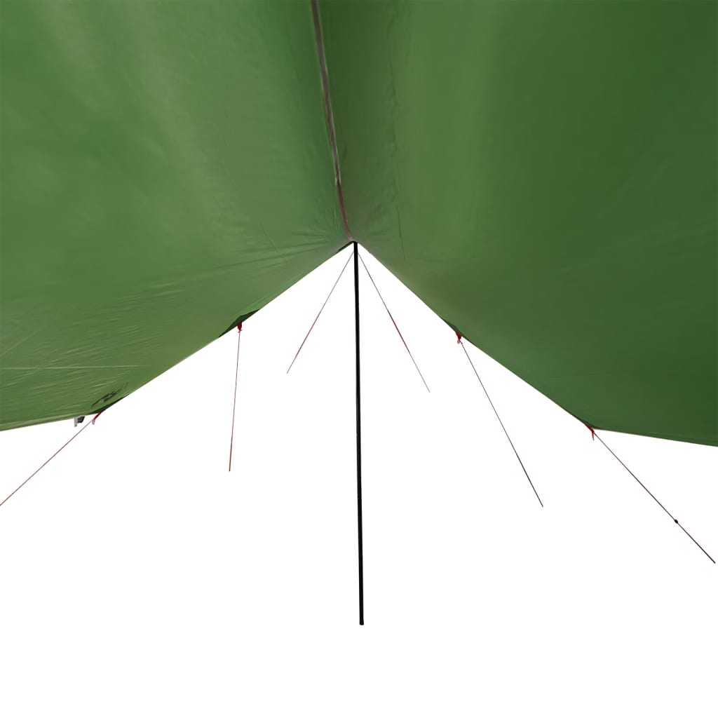 vidaXL Płachta biwakowa, zielona, 460x305x210 cm, wodoszczelna