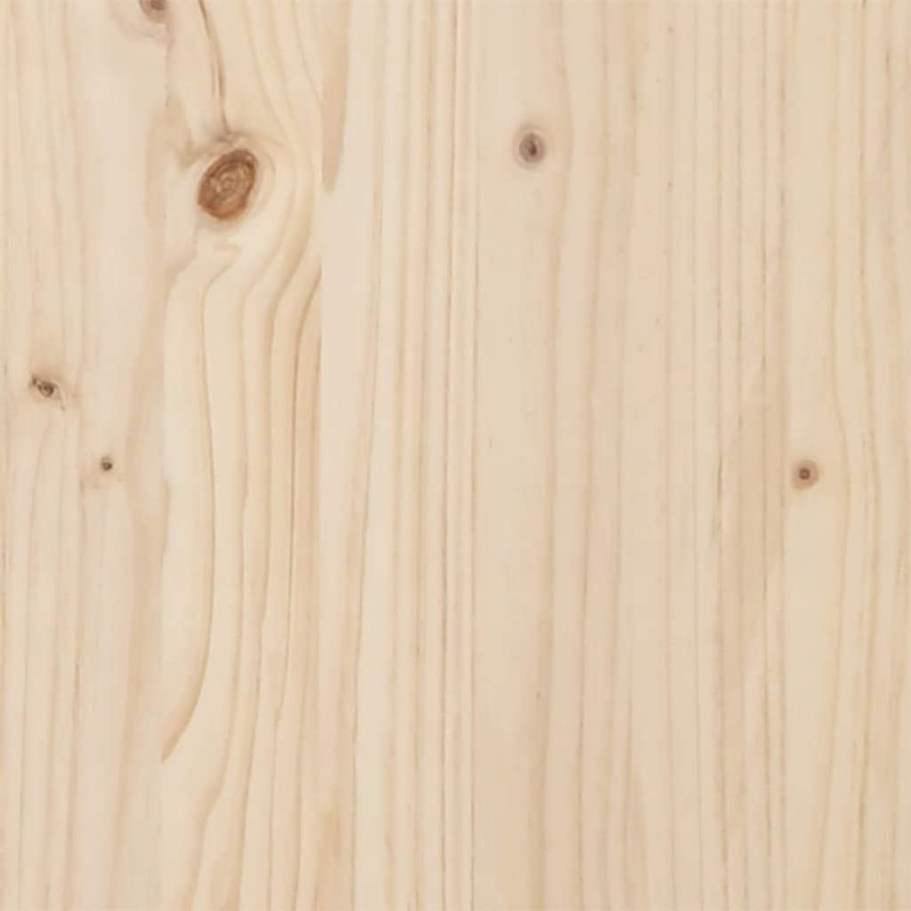 vidaXL Wezgłowie do łóżka, 120 cm, lite drewno sosnowe