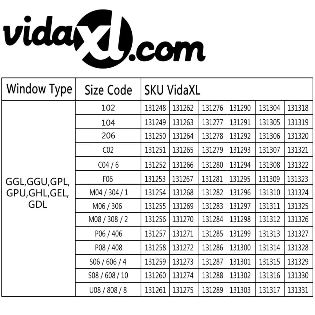 vidaXL Roleta zaciemniająca, biała, M08/308