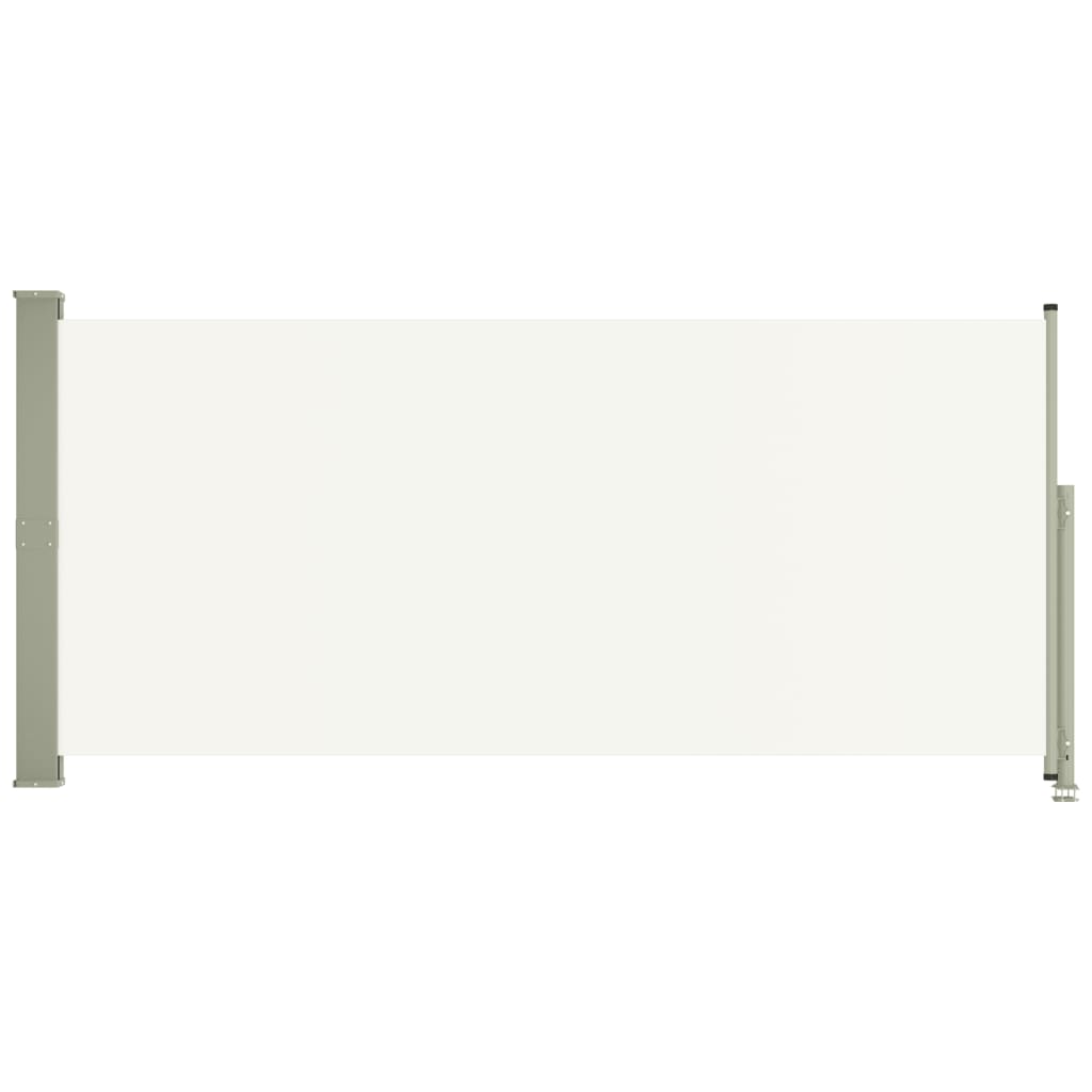 vidaXL Wysuwana markiza boczna na taras, 140 x 300 cm, kremowa