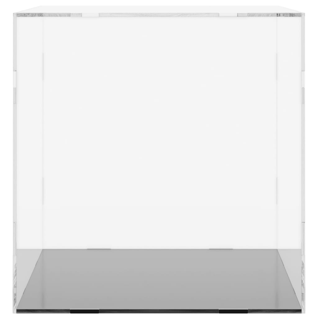 vidaXL Pudełko ekspozycyjne, przezroczyste, 56x36x37 cm, akrylowe