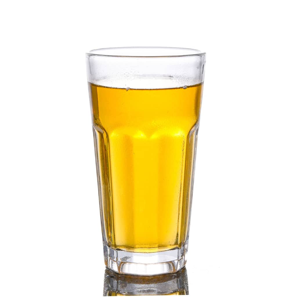 vidaXL Szklanki na piwo, 6 szt., 310 ml