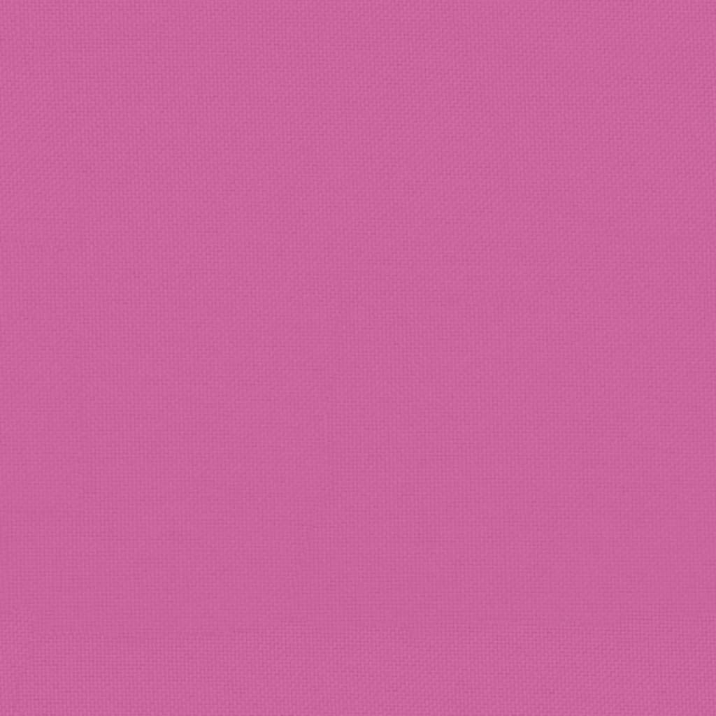 vidaXL Poduszka na palety, różowa, 50x50x12 cm, tkanina