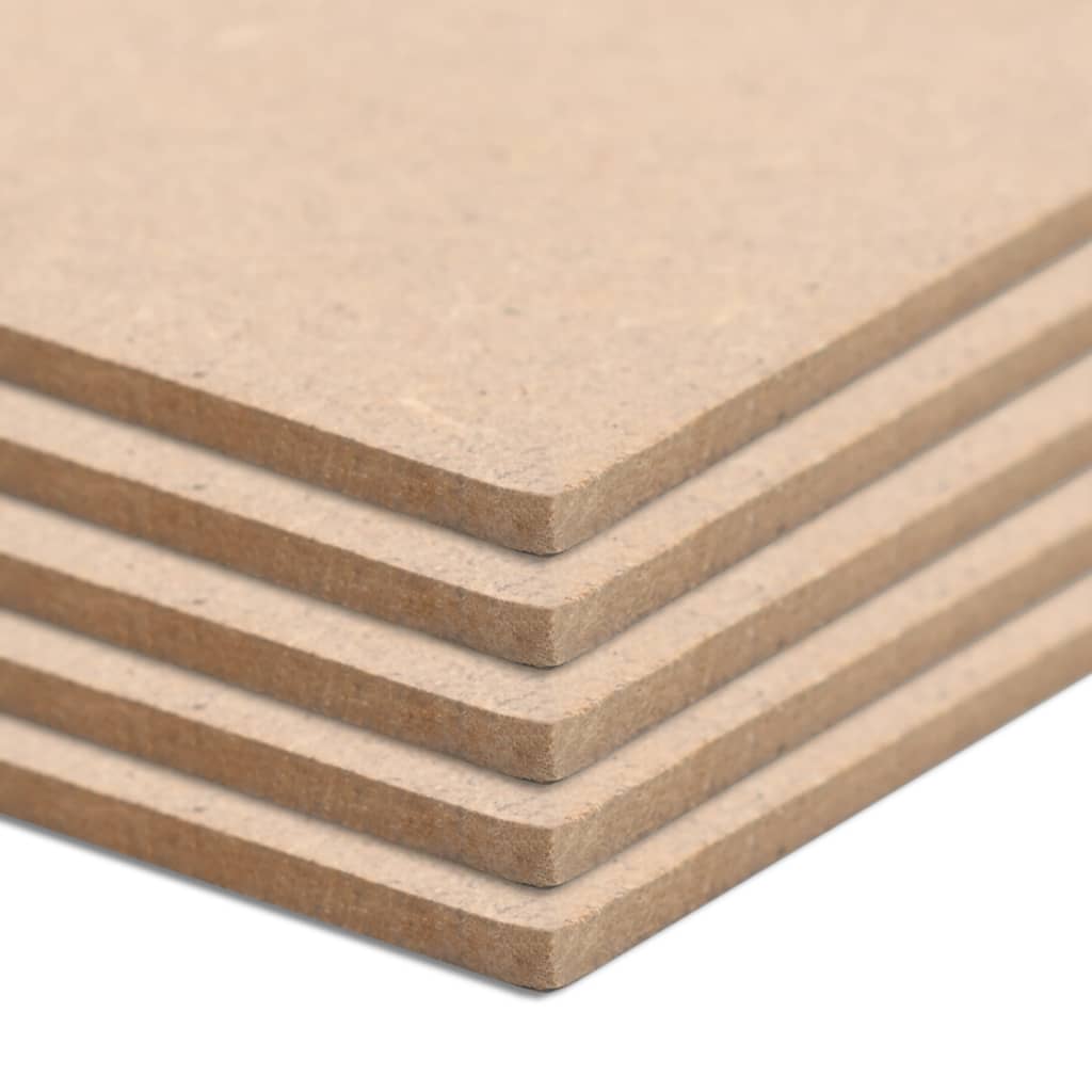 vidaXL Płyty MDF, 8 szt., kwadratowe, 60 x 60 cm x 12 mm