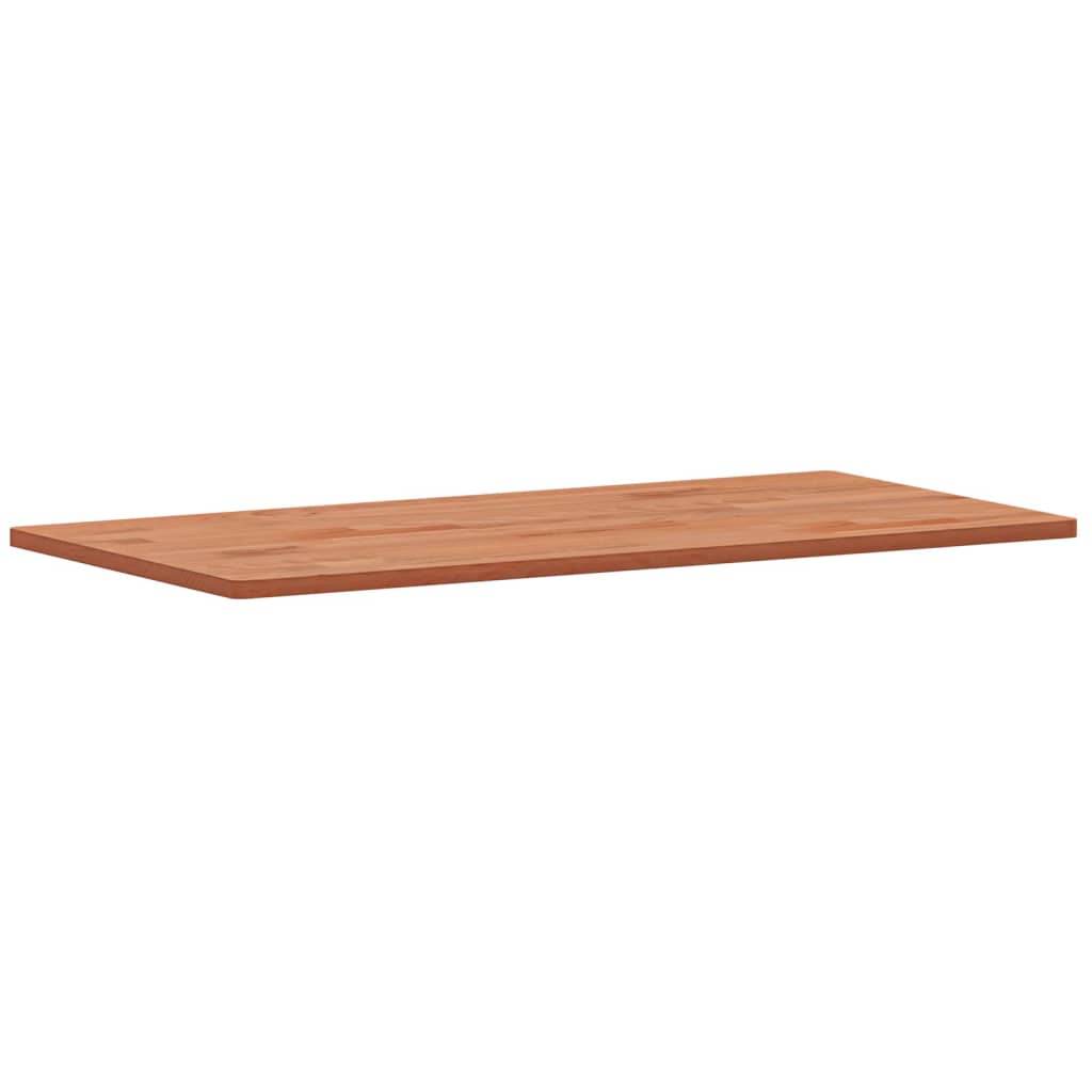 vidaXL Blat do stołu, 100x50x1,5 cm, prostokątny, lite drewno bukowe