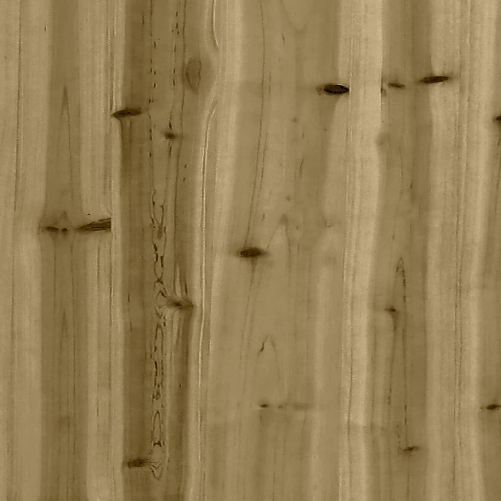 vidaXL Ogrodowa sofa narożna, impregnowane drewno sosnowe