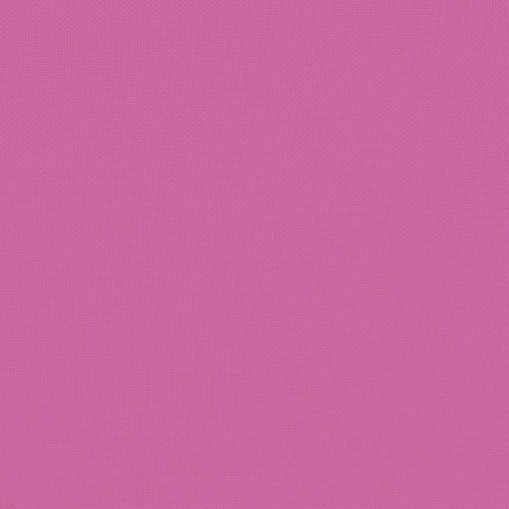 vidaXL Poduszka na paletę, różowa, 120x80x12 cm, tkanina