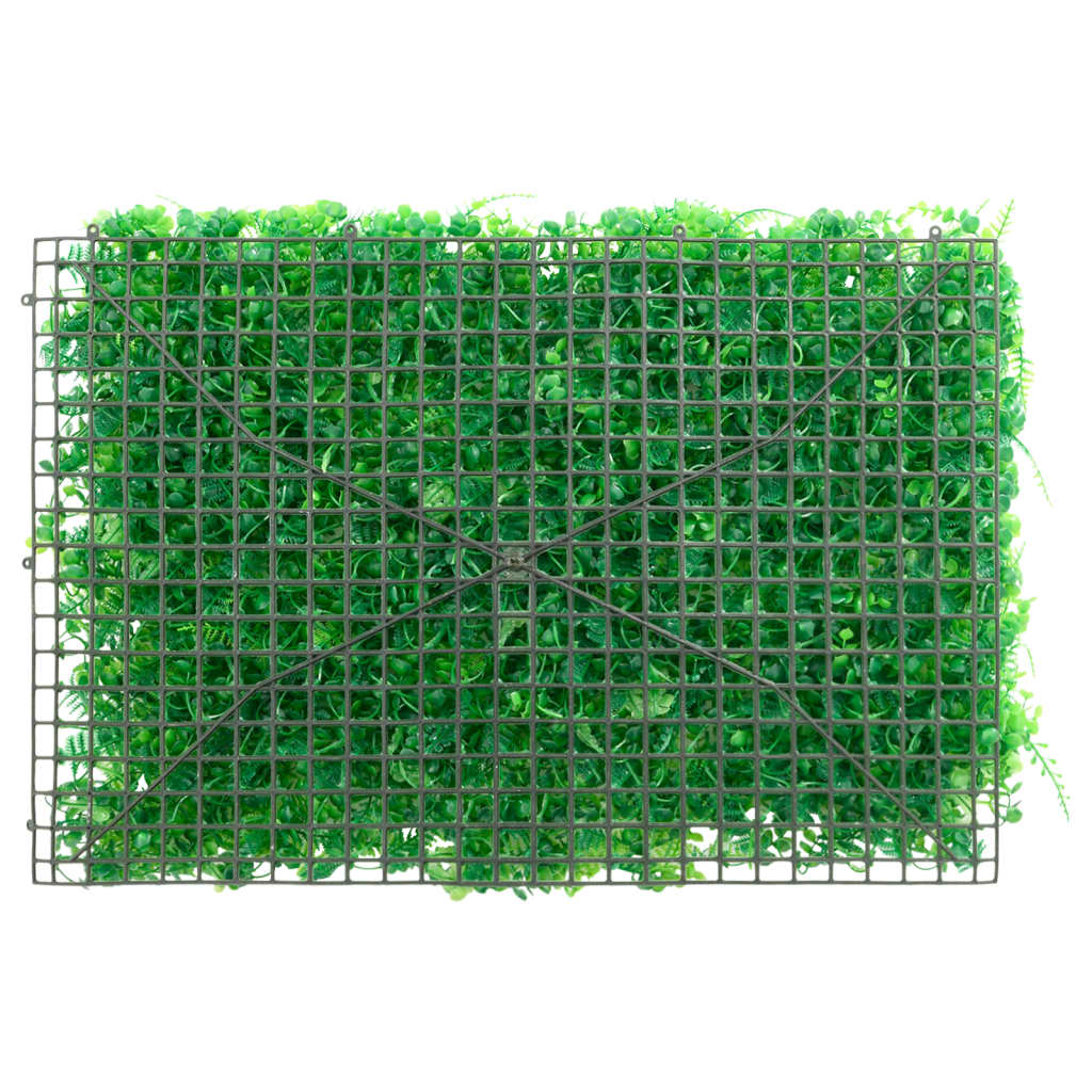  vidaXL Maty ze sztuczną paprocią, 6 szt., zielone, 40x60 cm